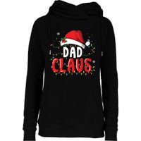 Dad Claus Christmas Famiy Matching Pajamas Team Santa Womens Funnel Neck Pullover Hood