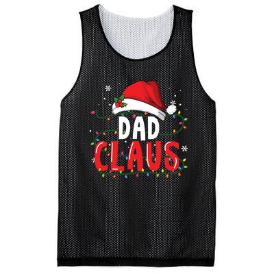 Dad Claus Christmas Famiy Matching Pajamas Team Santa Mesh Reversible Basketball Jersey Tank