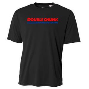 Double Chunk Chocolate Cookie Wholesale Social Media Dad Cooling Performance Crew T-Shirt