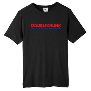 Double Chunk Chocolate Cookie Wholesale Social Media Dad Tall Fusion ChromaSoft Performance T-Shirt