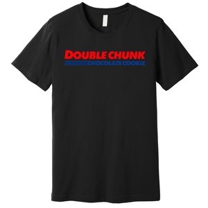 Double Chunk Chocolate Cookie Wholesale Social Media Dad Premium T-Shirt