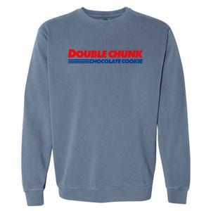 Double Chunk Chocolate Cookie Wholesale Social Media Dad Garment-Dyed Sweatshirt