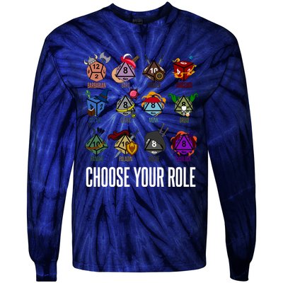 D&Amp;D Character Class Hit Dice Tie-Dye Long Sleeve Shirt