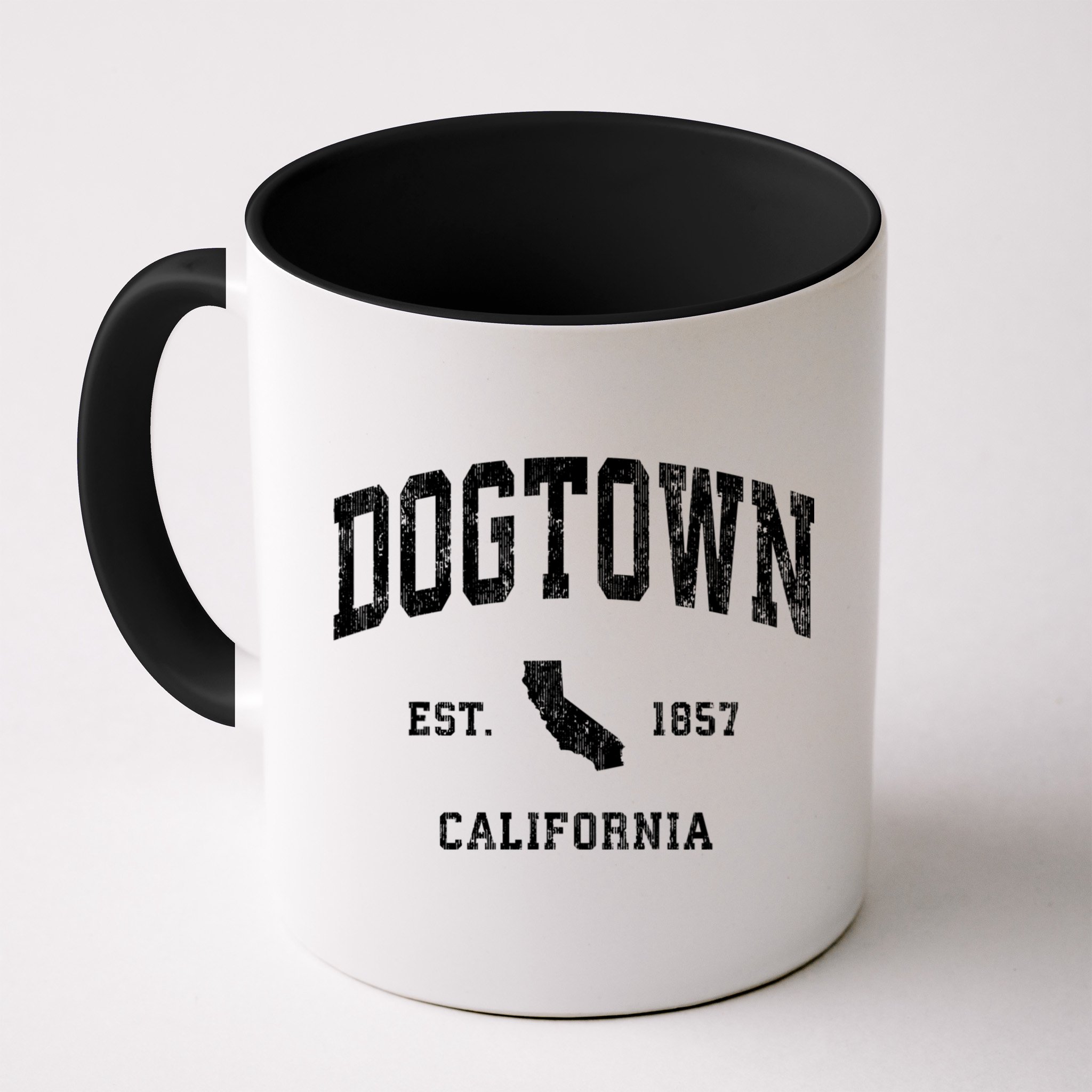 Dogtown California Ca Vintage Athletic Sports Mug
