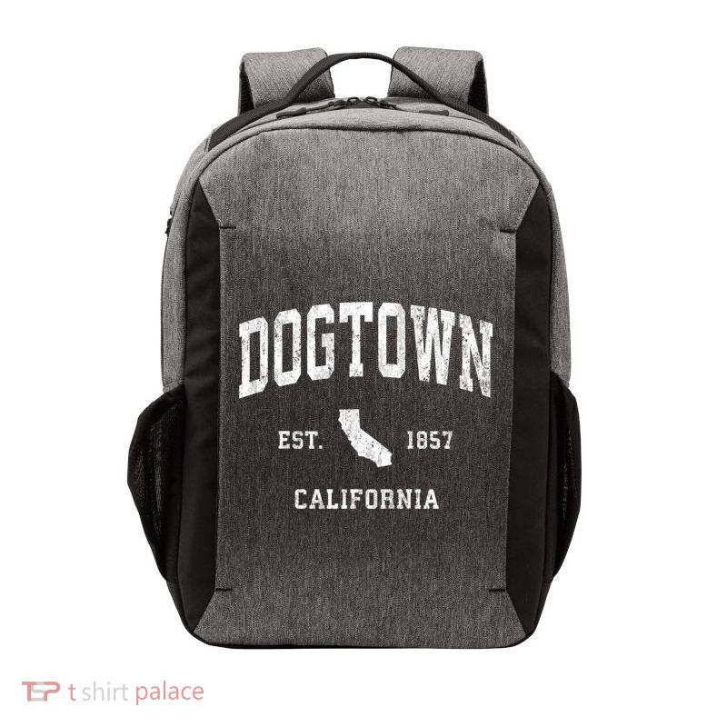 Dogtown California Ca Vintage Athletic Sports Vector Backpack