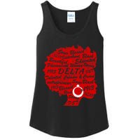 Delta Crimson & Cream Black Excellence 1913 Ladies Essential Tank