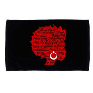 Delta Crimson & Cream Black Excellence 1913 Microfiber Hand Towel