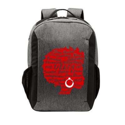 Delta Crimson & Cream Black Excellence 1913 Vector Backpack