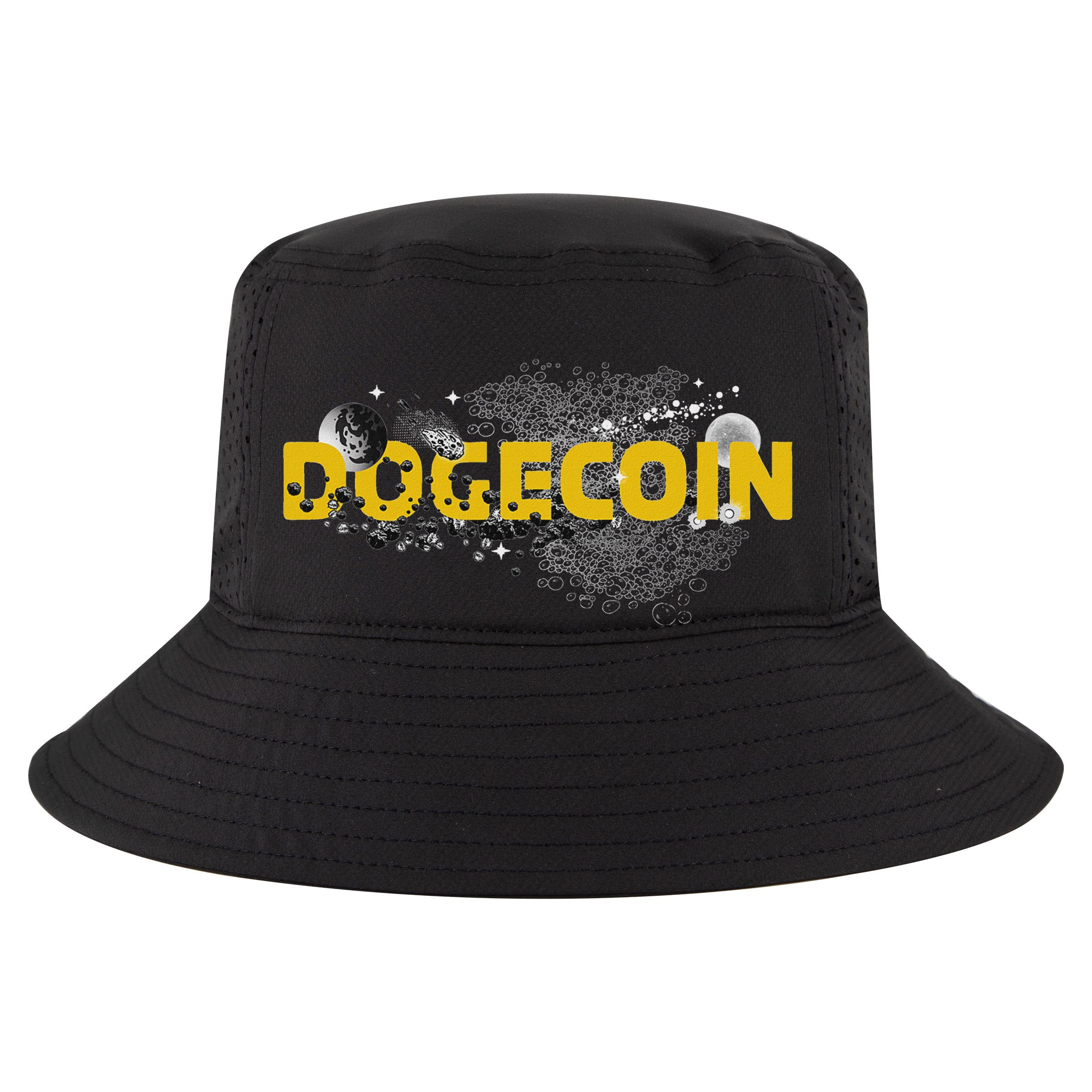 Dogecoin Cryptocurrency Crypto Sustainable Bucket Hat