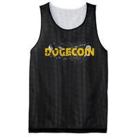 Dogecoin Cryptocurrency Crypto Mesh Reversible Basketball Jersey Tank