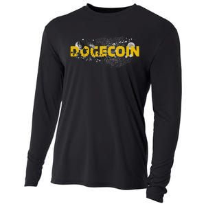 Dogecoin Cryptocurrency Crypto Cooling Performance Long Sleeve Crew