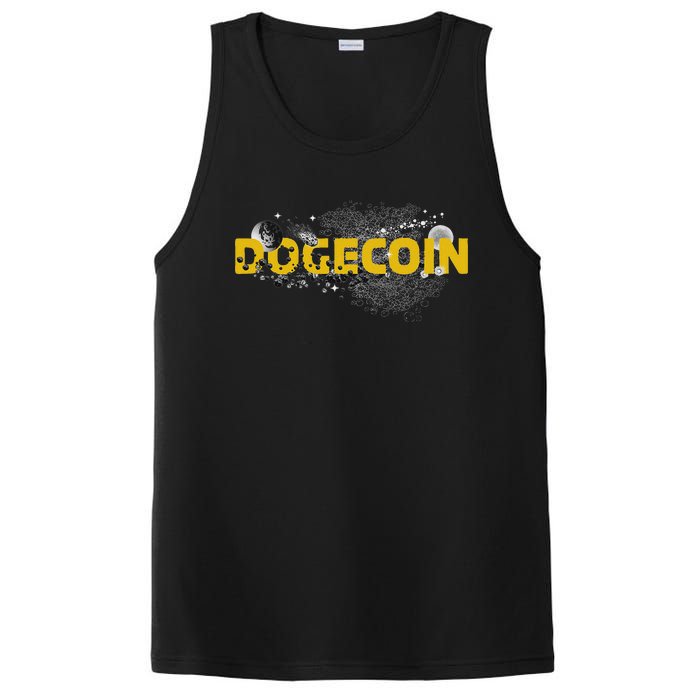 Dogecoin Cryptocurrency Crypto PosiCharge Competitor Tank