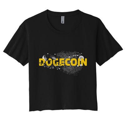 Dogecoin Cryptocurrency Crypto Crop Top