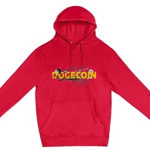 Dogecoin Cryptocurrency Crypto Premium Pullover Hoodie