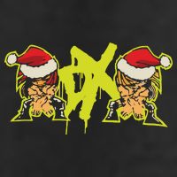 Dx Cartoon Christmas 7 Panel Mesh Trucker Snapback Hat