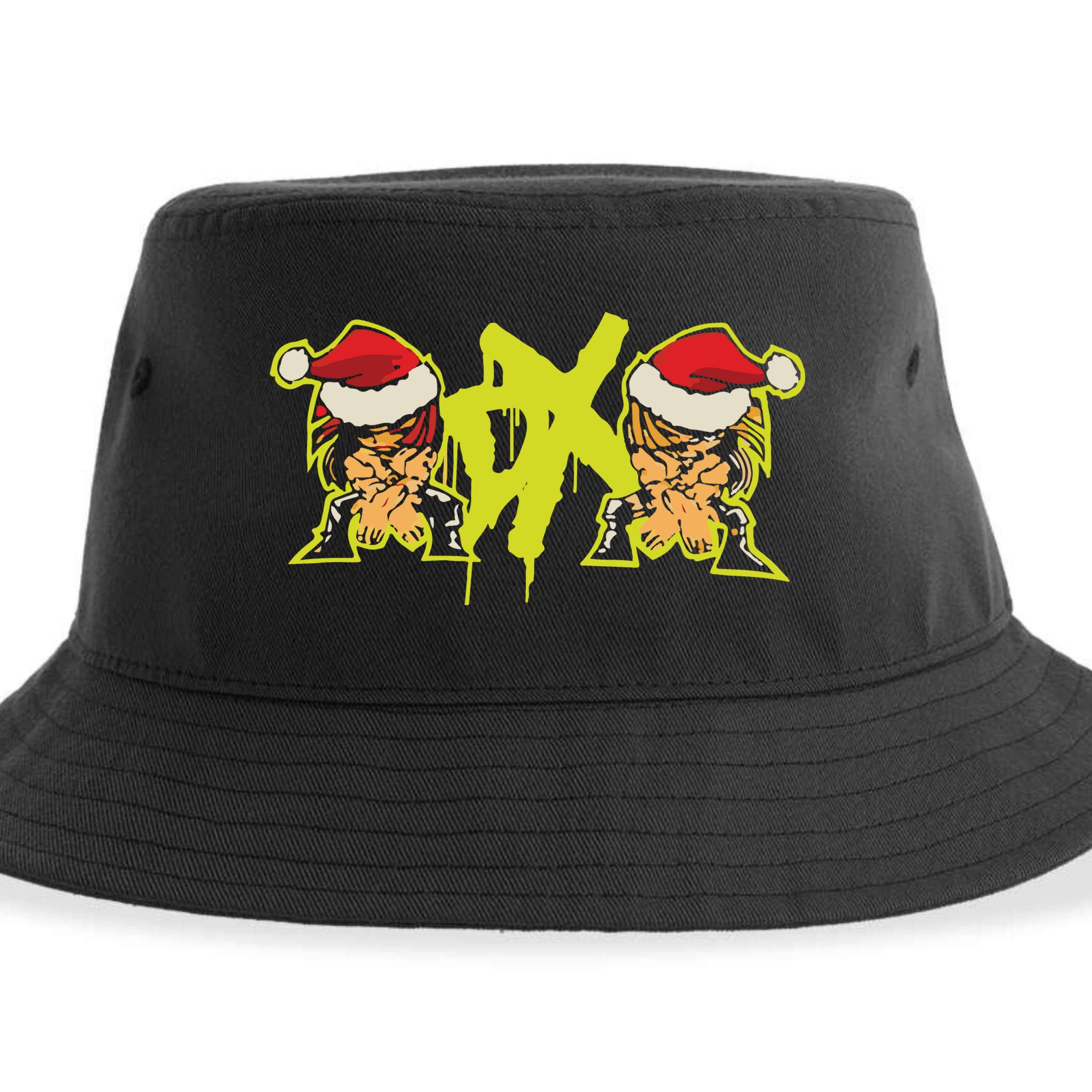 Dx Cartoon Christmas Sustainable Bucket Hat