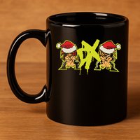 Dx Cartoon Christmas 11oz C Handle Ceramic Mug