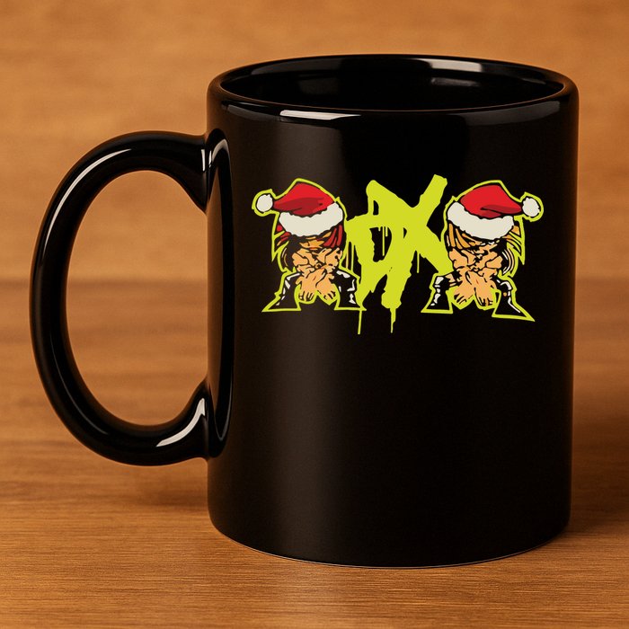 Dx Cartoon Christmas 11oz C Handle Ceramic Mug