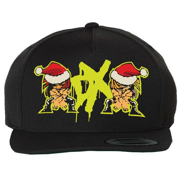 Dx Cartoon Christmas Wool Snapback Cap
