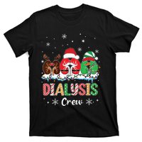 Dialysis Christmas Crew Dialysis Nurse Nephrology Technician T-Shirt