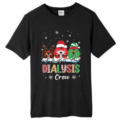 Dialysis Christmas Crew Dialysis Nurse Nephrology Technician Tall Fusion ChromaSoft Performance T-Shirt