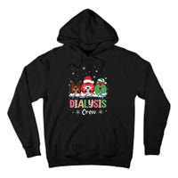 Dialysis Christmas Crew Dialysis Nurse Nephrology Technician Tall Hoodie