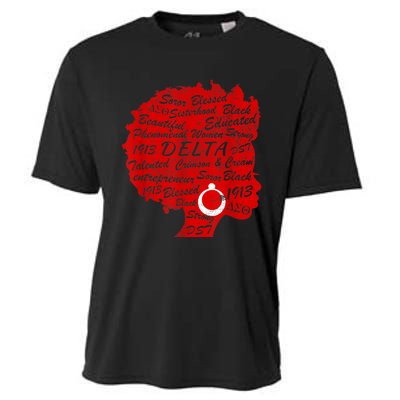 Delta Crimson & Cream Black Excellence 1913 Cooling Performance Crew T-Shirt