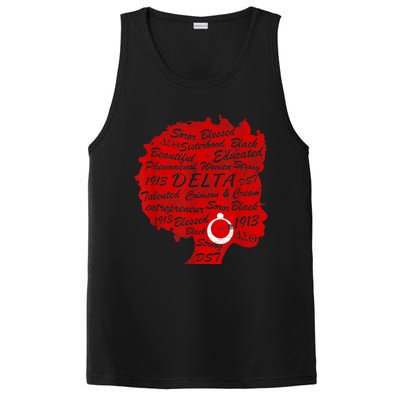 Delta Crimson & Cream Black Excellence 1913 PosiCharge Competitor Tank