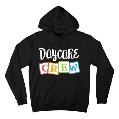 Daycare Crew Childcare Team Squad Provider After School Hoodie