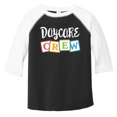 Daycare Crew Childcare Team Squad Provider After School Toddler Fine Jersey T-Shirt