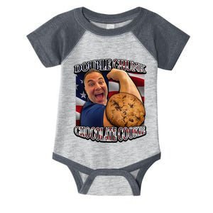 Double Chunk Chocolate Cookie Rizzler Joke Gifts Infant Baby Jersey Bodysuit