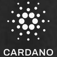 Distressed Cardano Cryptocurrency Logo Garment-Dyed Heavyweight T-Shirt