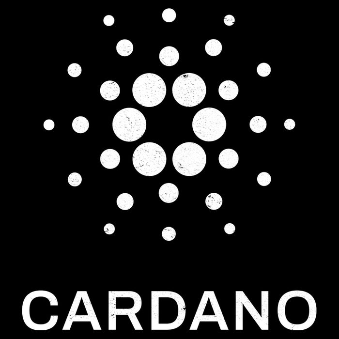 Distressed Cardano Cryptocurrency Logo Sustainable Bucket Hat