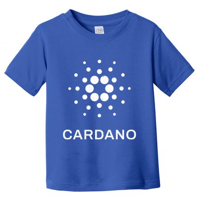 Distressed Cardano Cryptocurrency Logo Toddler T-Shirt
