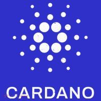 Distressed Cardano Cryptocurrency Logo Kids T-Shirt