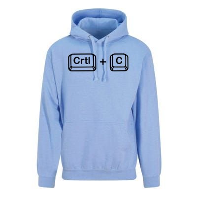 Dad Ctrl C Coppy Son Daughter Ctrl V Paste Funny Family Gift Unisex Surf Hoodie