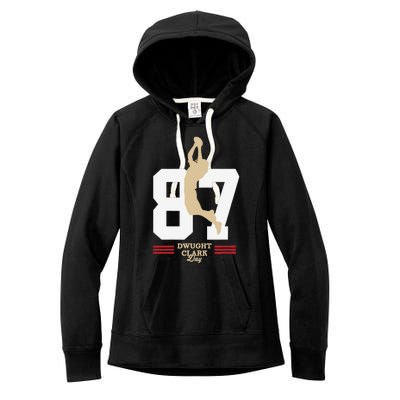 Dwight Clark Day Women's Fleece Hoodie