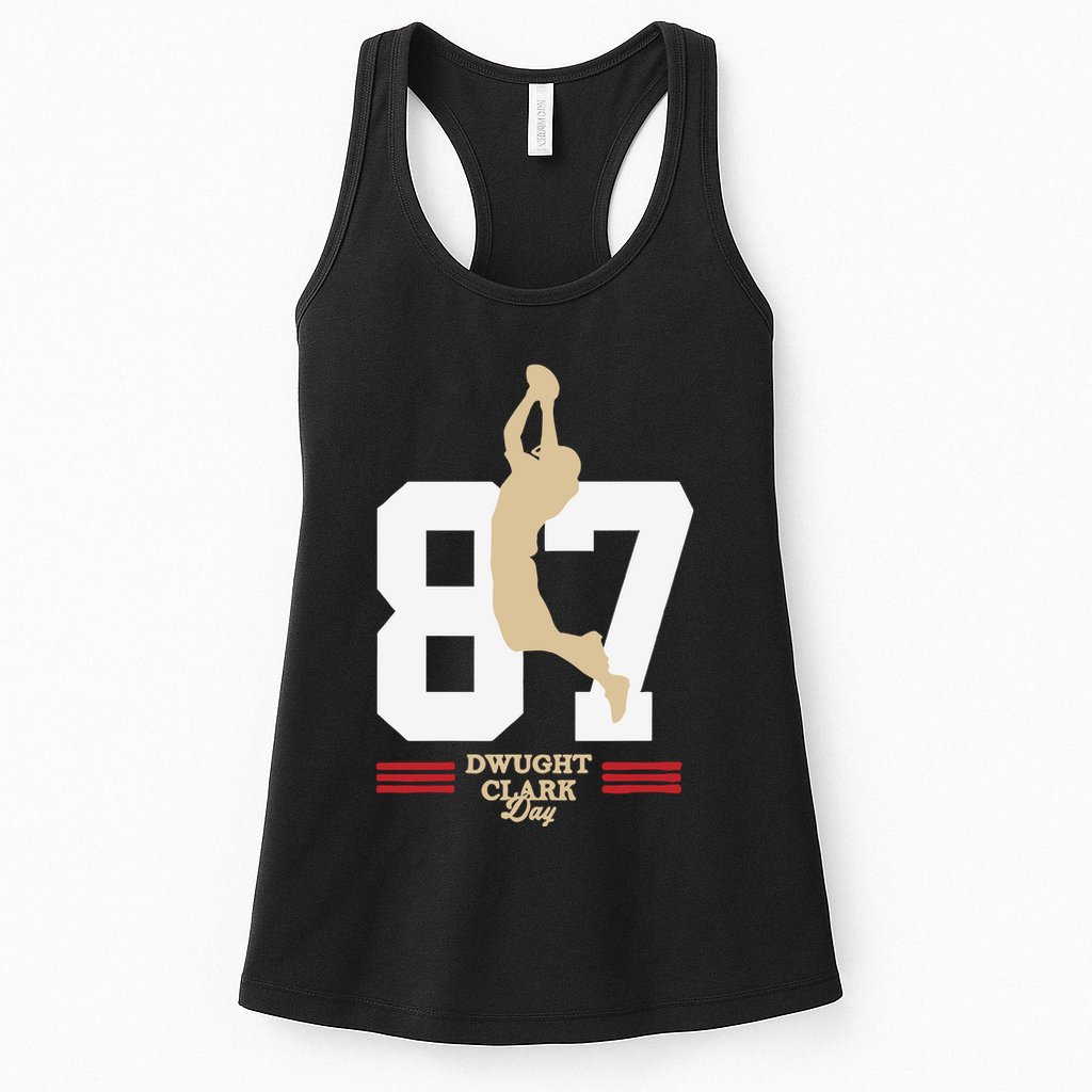 Dwight Clark Day Womens Tank Top