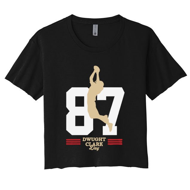 Dwight Clark Day Crop Top