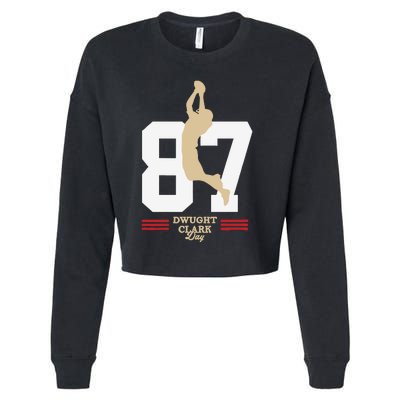 Dwight Clark Day Cropped Pullover Crew