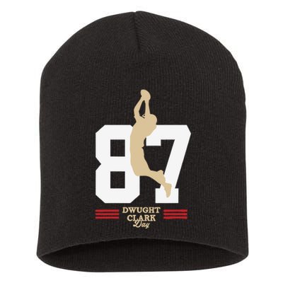 Dwight Clark Day Short Acrylic Beanie