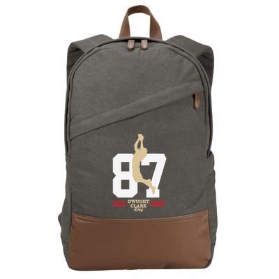 Dwight Clark Day Cotton Canvas Backpack