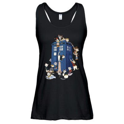 Doctor Cat Ladies Essential Flowy Tank