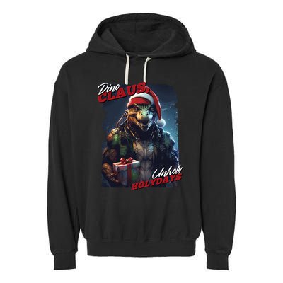 Dino Claus Garment-Dyed Fleece Hoodie