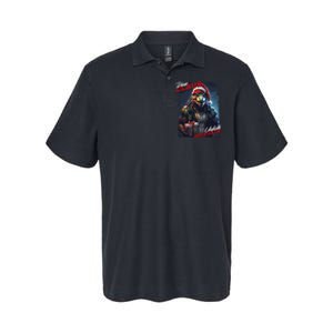 Dino Claus Softstyle Adult Sport Polo