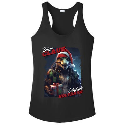 Dino Claus Ladies PosiCharge Competitor Racerback Tank