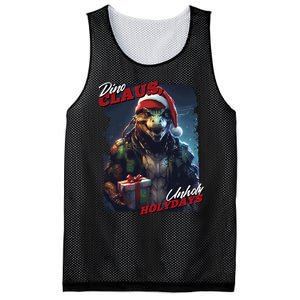 Dino Claus Mesh Reversible Basketball Jersey Tank