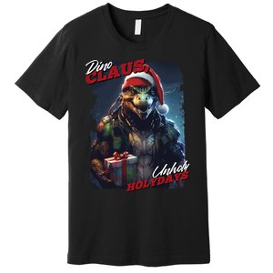 Dino Claus Premium T-Shirt