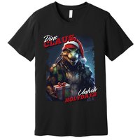 Dino Claus Premium T-Shirt