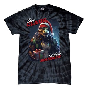 Dino Claus Tie-Dye T-Shirt